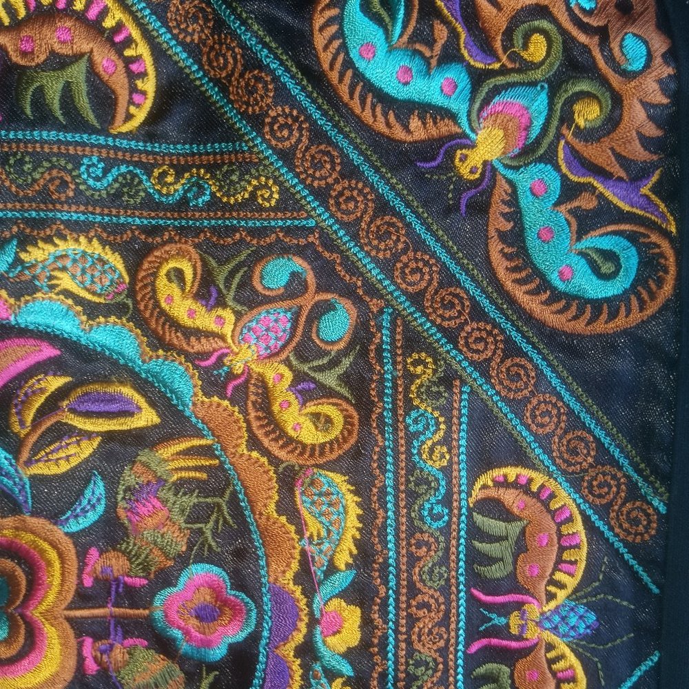 Embroidered Purse